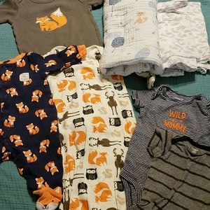 Sweet little fox layette